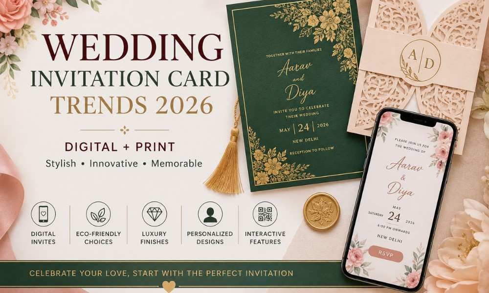 Wedding Invitation Card Trends 2026