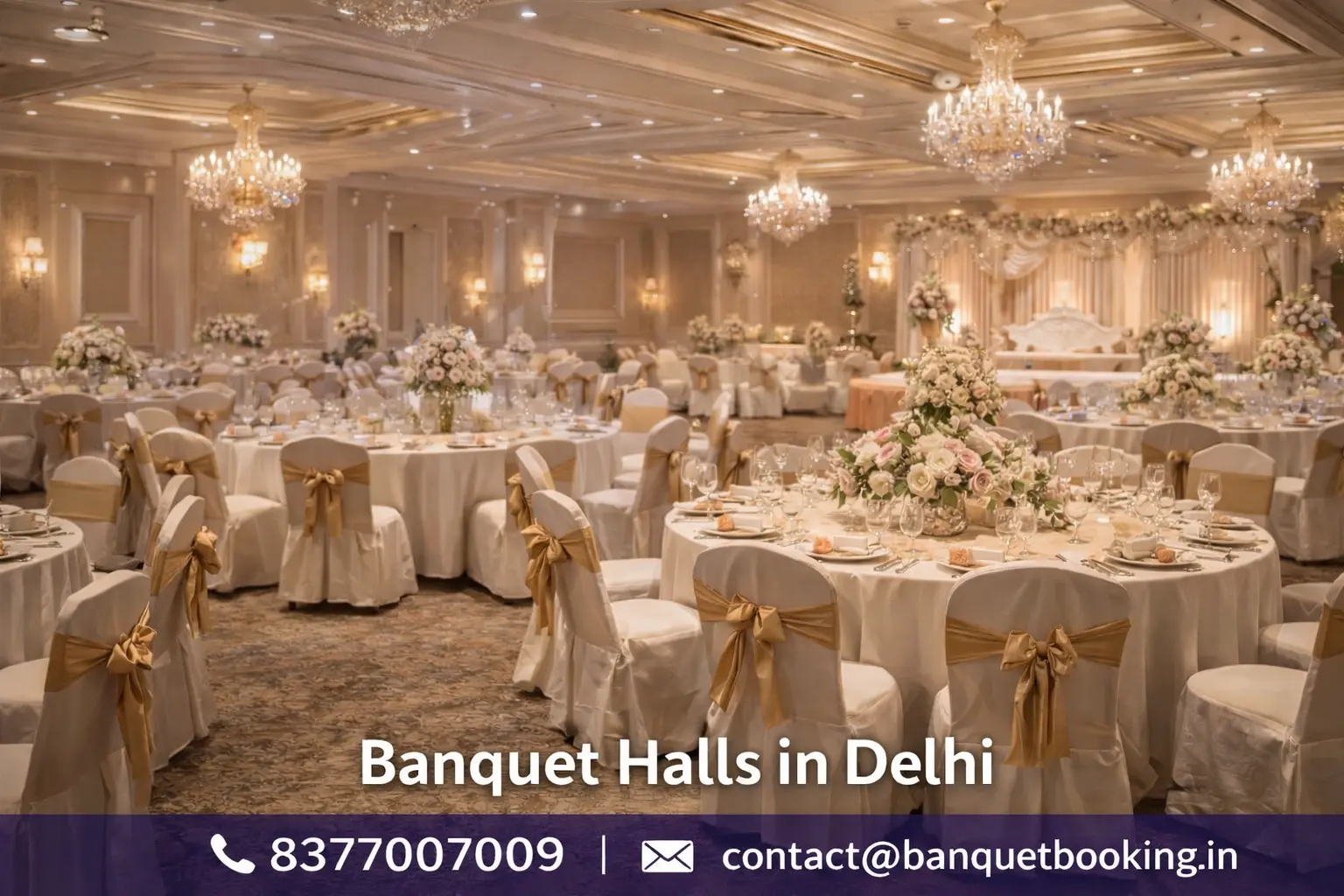 Outdoor banquet hall in Delhi for garden parties and celebrations